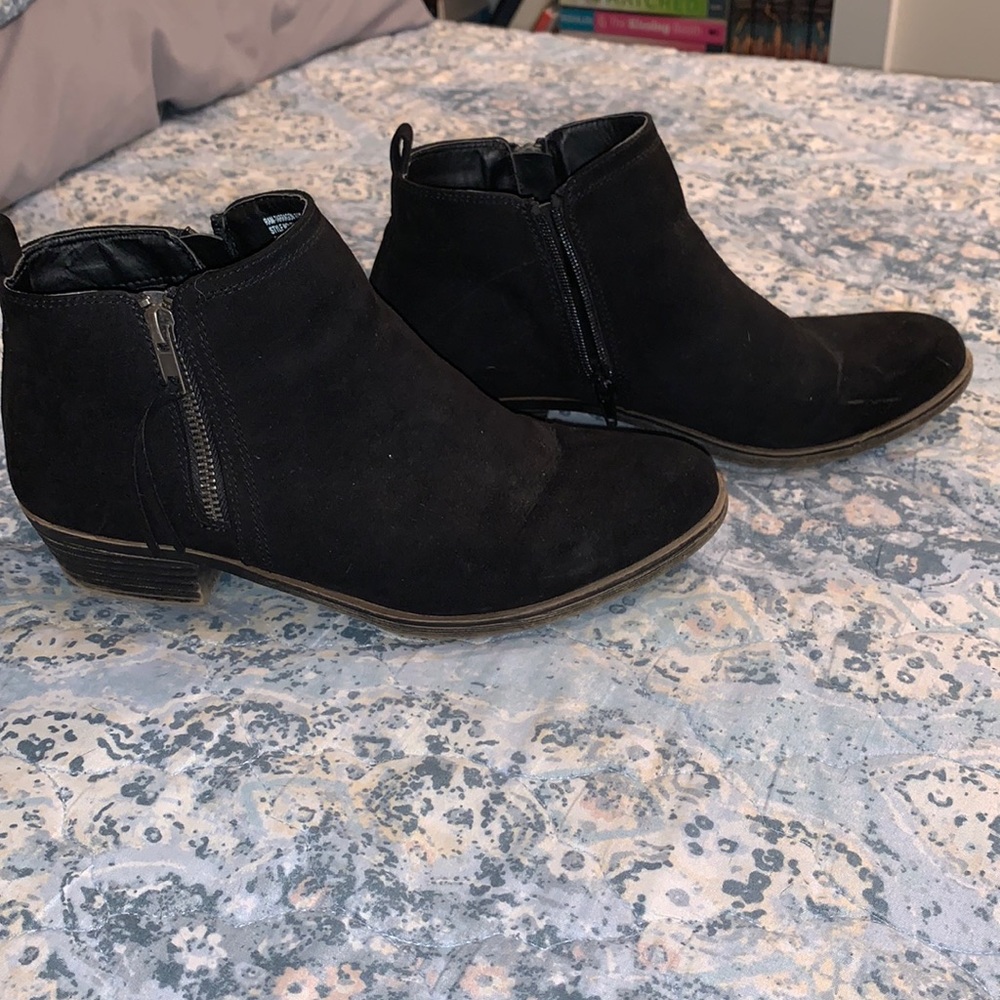 Black booties